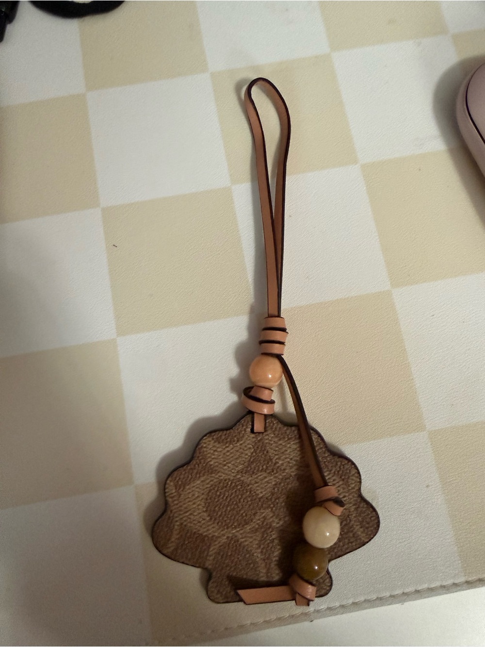 Coach Shell Bag charm